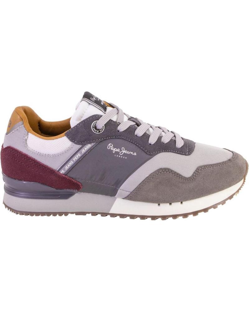 Deportivas de Mujer PEPE JEANS PMS40018 ZAPATILLAS CASUAL DE HOMBRE GRIS