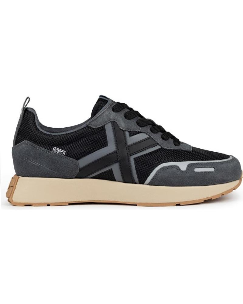 ZAPATILLAS CASUAL UNISEX MUNICH XEMINE 8907069 NEGRO NEGRO