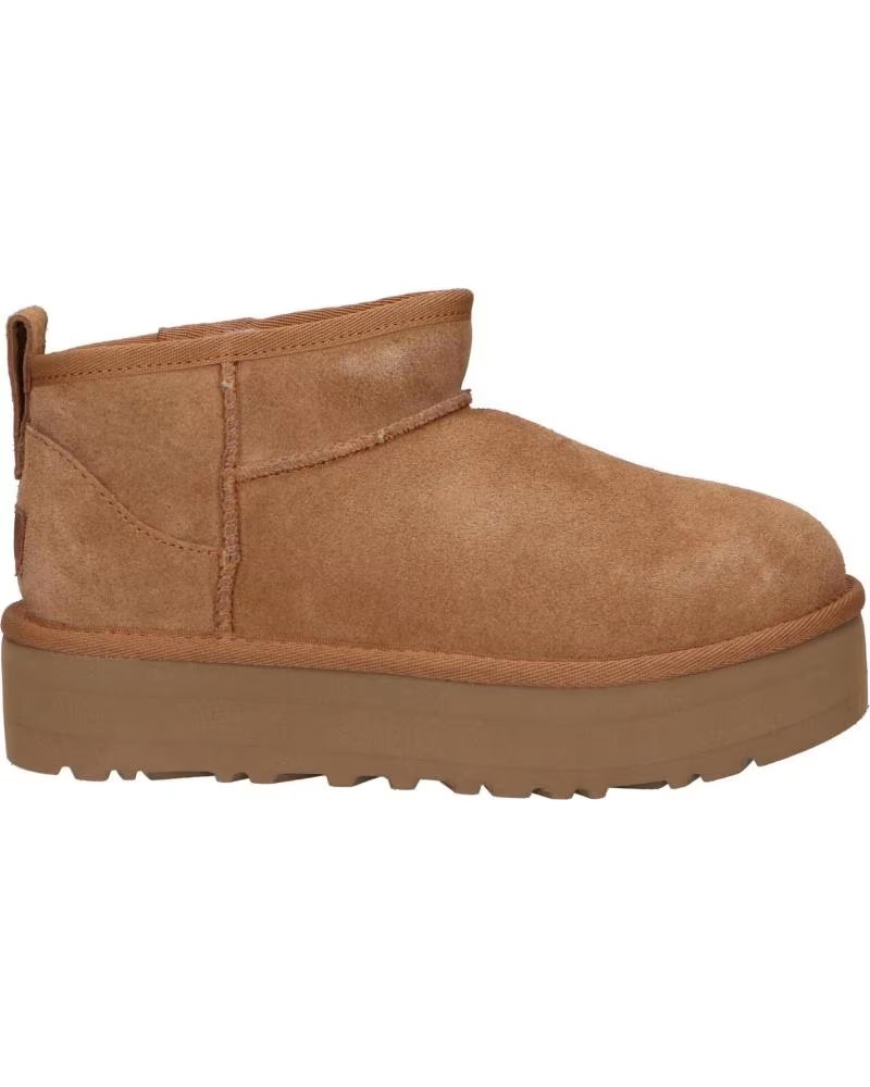 Botines Ugg Classic Ultra Mini Platform Chestnut 312-569738