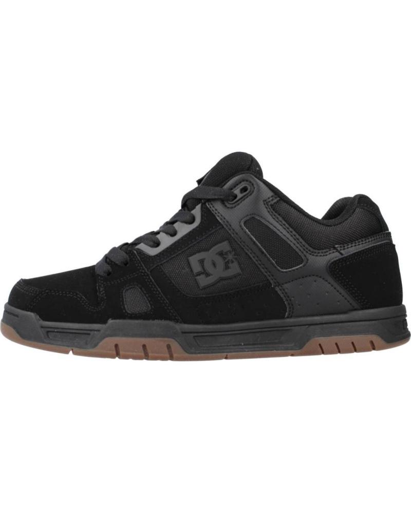 ZAPATILLAS SKATE DC SHOES STAG NEGRAS CON SUELA GOMA BGM BGM