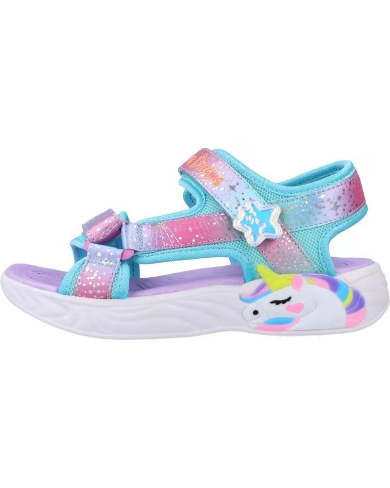 Sandalias de Niña Skechers Sandalias Nina Modelo Unicorn Color Violeta Prmt