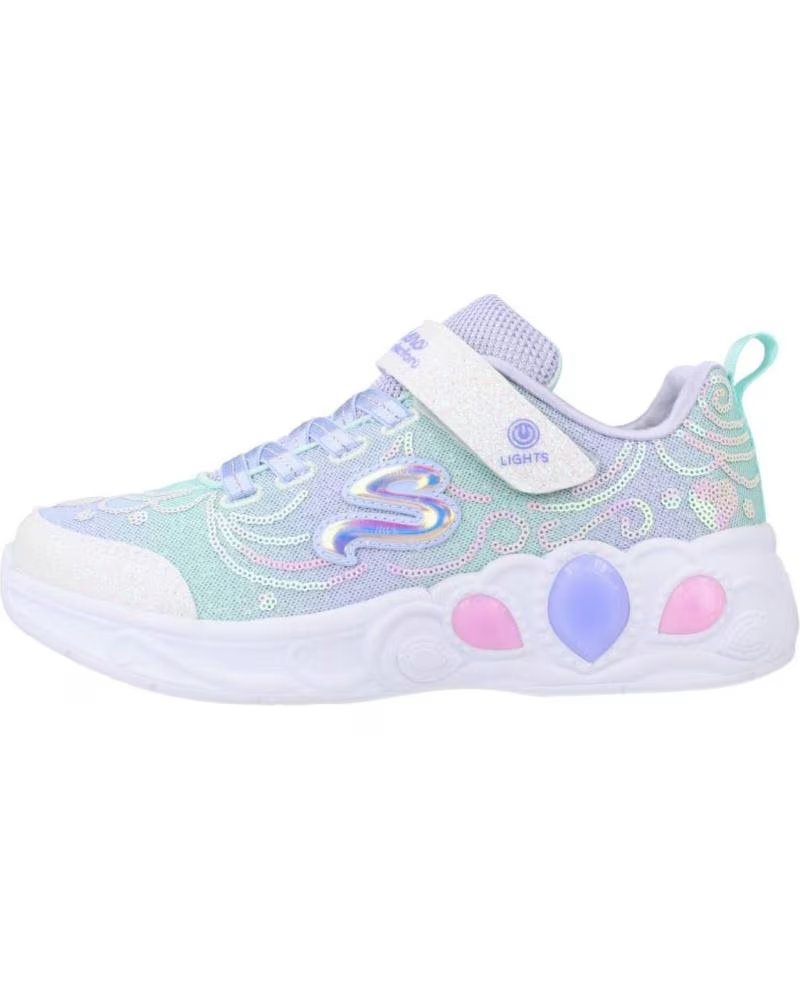 Skechers Zapatillas Nina Modelo Princess Wishes Color Gris Lvmt