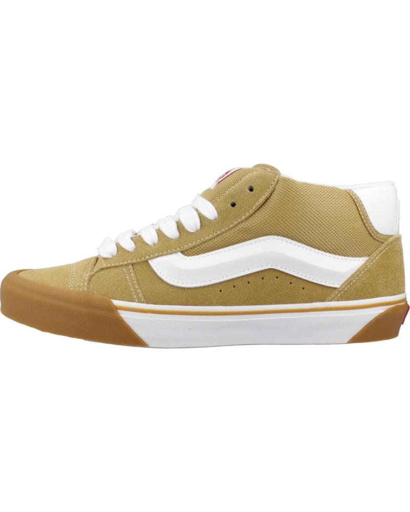 Deportivas de Hombre VANS OFF THE WALL ZAPATILLAS HOMBRE VANS MODELO KNU MID COLOR MARRON CLARO KHA KHAKIGUM