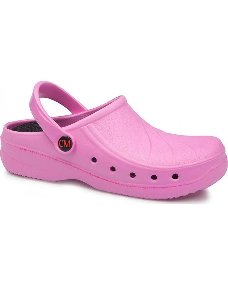 Zuecos de Mujer y Hombre CALZAMEDI ZUECO DE TRABAJO ANATOMICO UNISEX ROSA