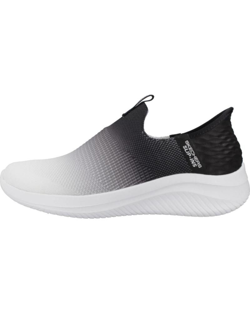 Deportivas de Mujer SKECHERS ZAPATILLAS MUJER MODELO SLIP INS ULTRA FLEX 3 0 COLOR NEGRO BKW