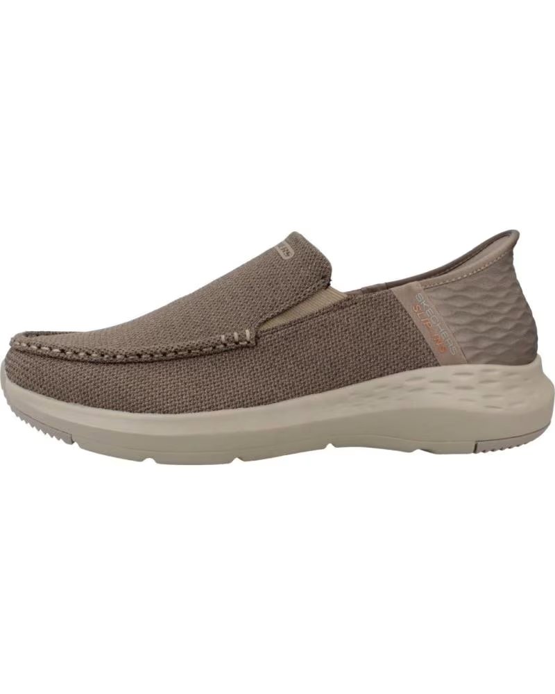 Skechers Zapatillas Hombre Modelo Slip Ins 204804S Color Marron Tpe