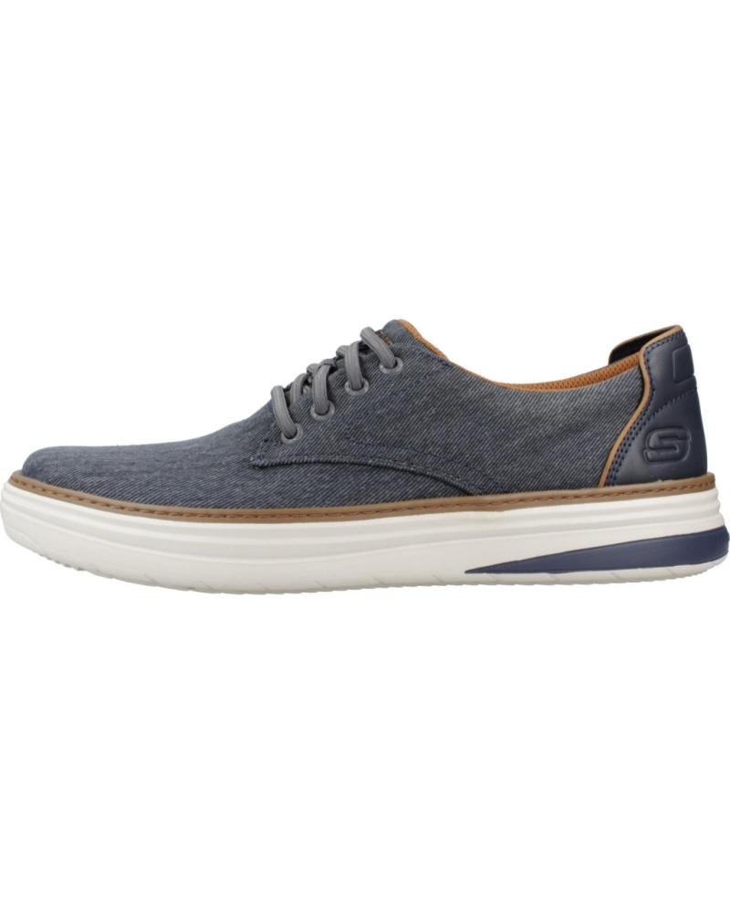 SKECHERS RELAXED FIT SOLVANO DEPORTIVAS CASUAL HOMBRE AZUL NVY NVY