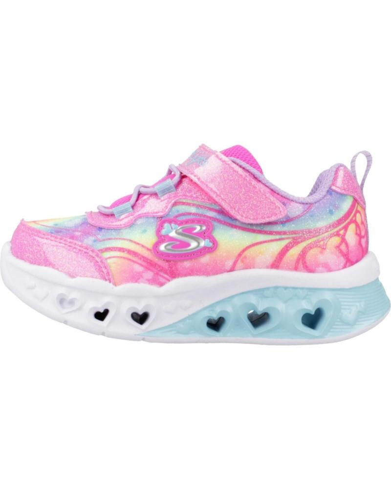Deportivas de Niña SKECHERS ZAPATILLAS NINA MODELO 303253N COLOR ROSA HPLV