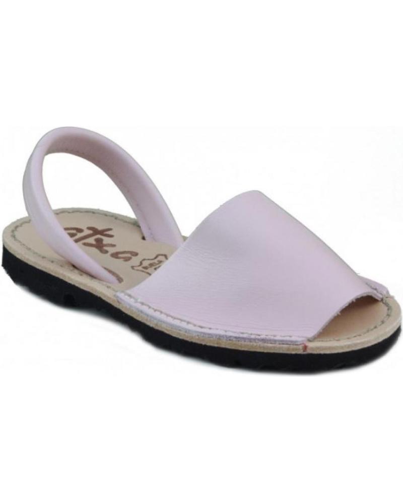 Sandalias de Mujer y Hombre y Niña y Niño ARANTXA MENORQUINA DE PIEL ROSA