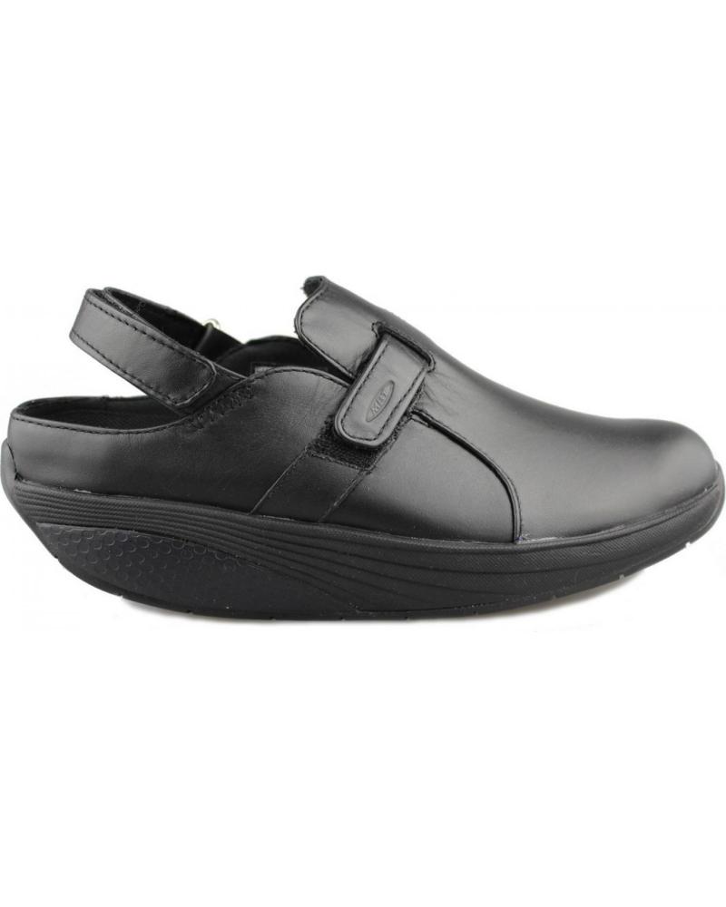 Zuecos de Mujer y Hombre MBT FLUA UNISEX NEGRO