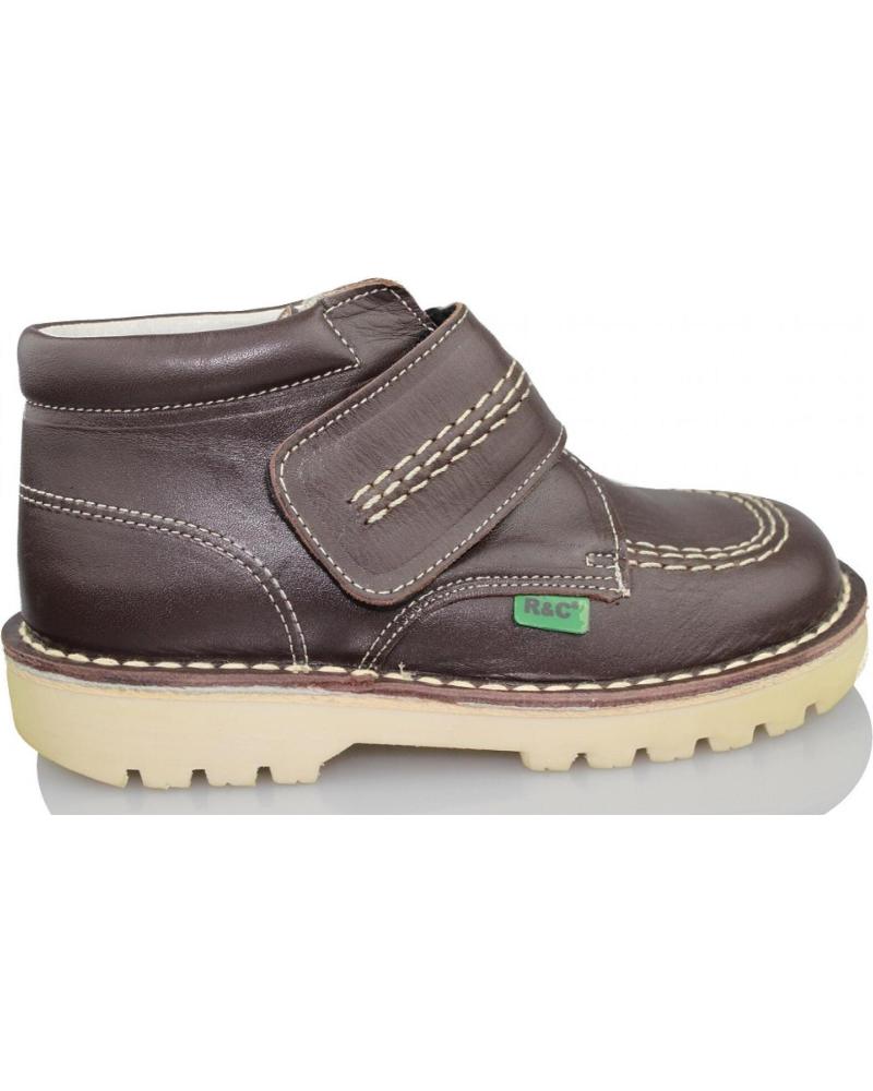 Botins de Menina e Menino RUBIO Y CASTAÑO RUBIO Y CASTANO NAPA RALLYC MARRON