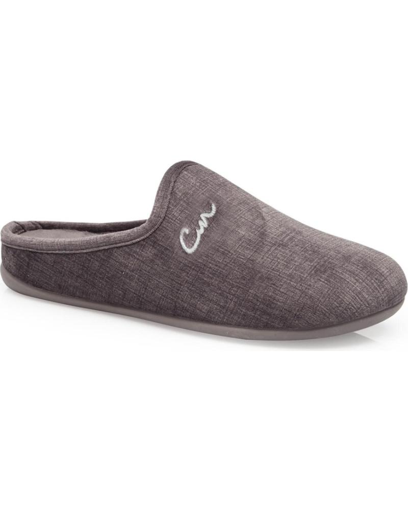 Calzado de casa de Mujer y Hombre CALZAMEDI ZAPATILLAS DE ESTAR POR CASA UNISEX 6579 GRIS