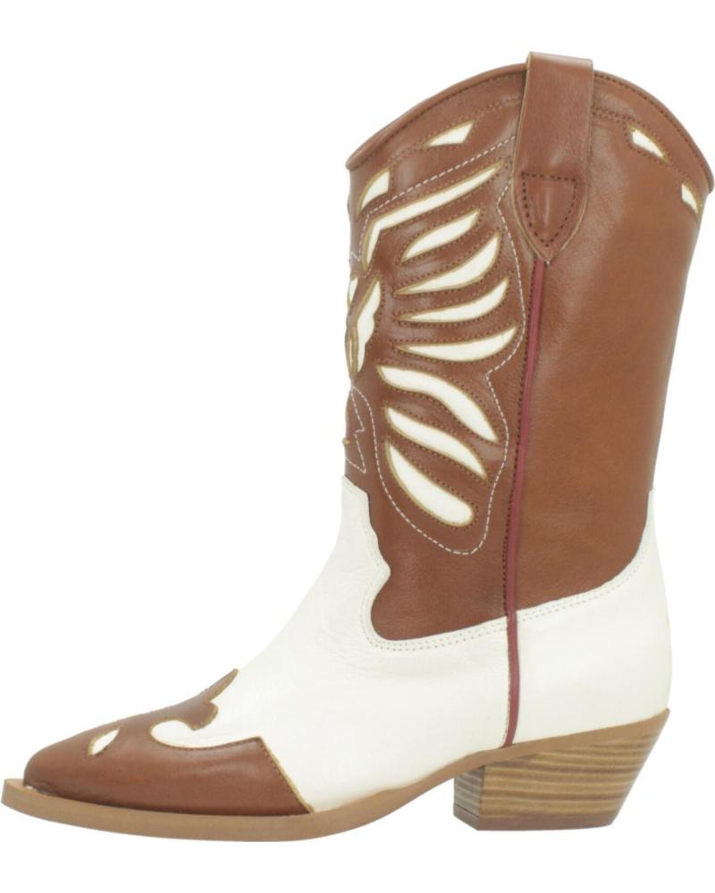 Botas de Mujer ALPE BOTAS MUJER MODELO 5000 03 COLOR MARRON CUERO