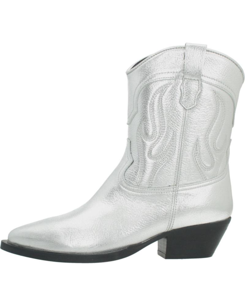 Botines de Mujer ALPE BOTINES MUJER MODELO 5010 41 COLOR PLATA