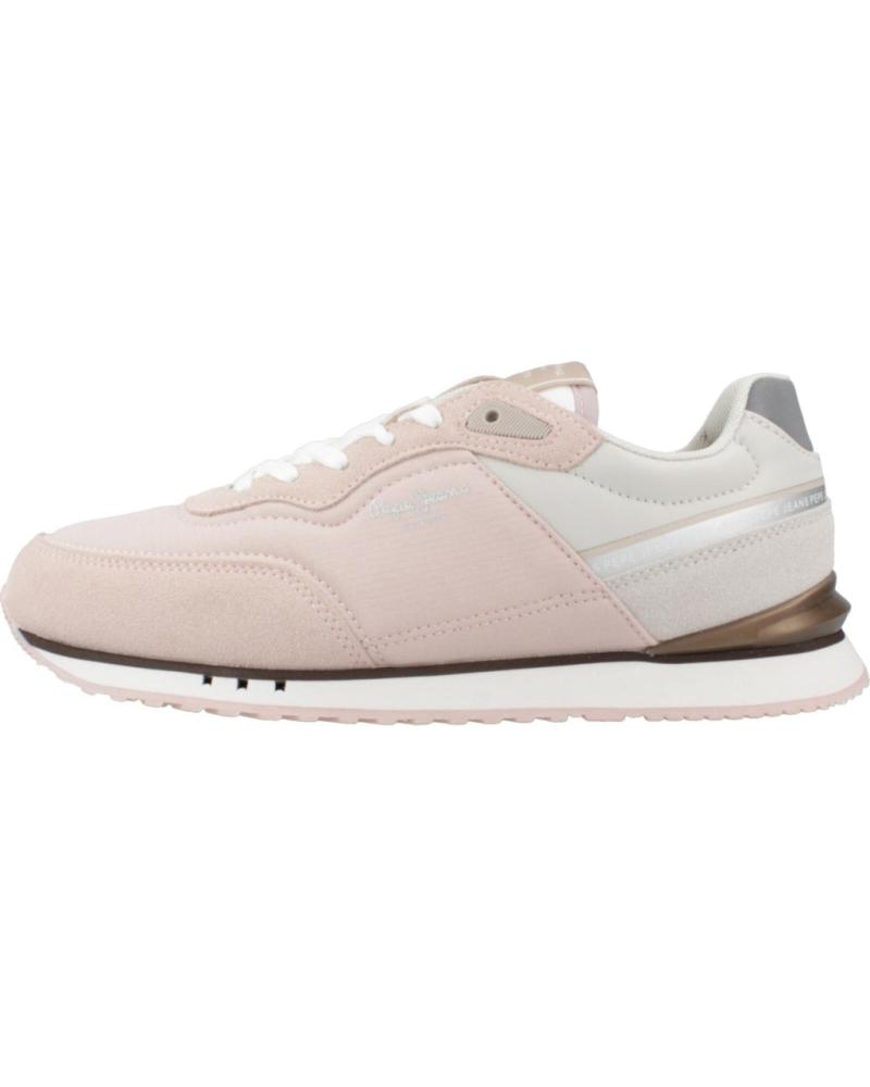 Deportivas de Mujer PEPE JEANS PLS40004 ZAPATILLAS CASUAL DE MUJER ROSA