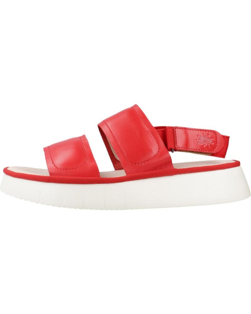 Sandálias de Mulher FLY LONDON SANDALIAS MUJER MODELO CRAW COLOR ROJO RED