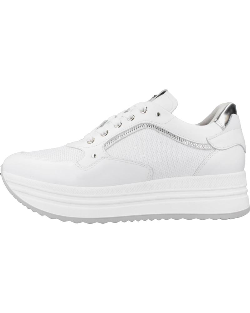 Zapatillas deporte de Mujer NERO GIARDINI SKIPPER BIANCO SPECCHIO M E409813D BLANCO