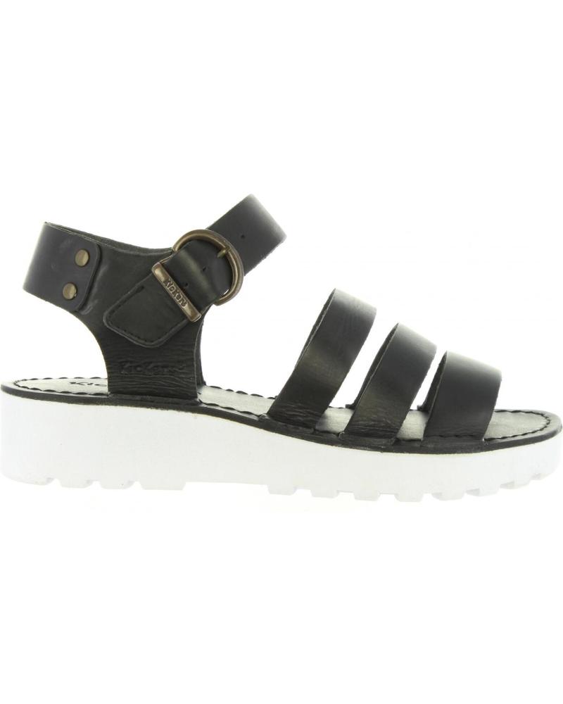Sandalias de Mujer KICKERS 470900-55 CLIPPER 81 NOIR-BLANC
