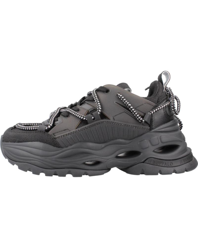 Deportivas de Mujer BUFFALO ZAPATILLAS MUJER MODELO TRIPLET LACE COLOR NEGRO BLACK