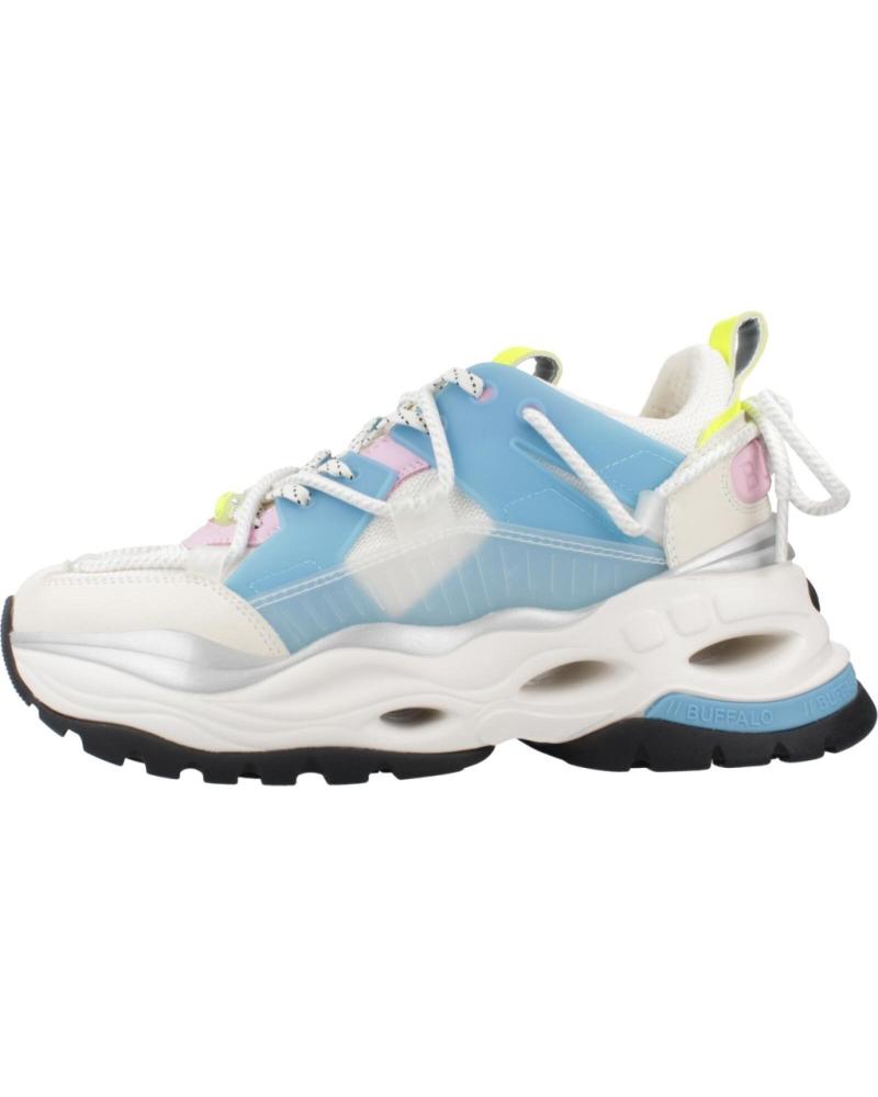 Deportivas de Mujer BUFFALO ZAPATILLAS MUJER MODELO TRIPLET LACE COLOR AZUL PNKBLLM
