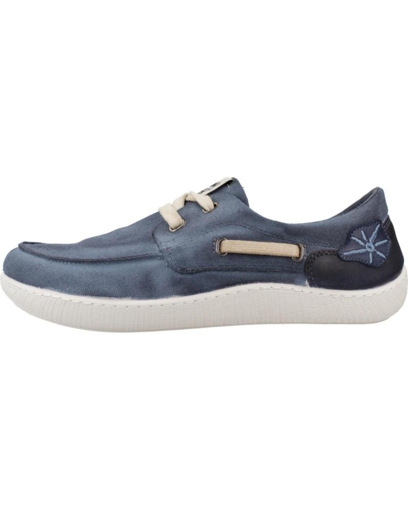 Sapatos de Homem SUNNI SABBI ZAPATILLAS HOMBRE MODELO VULCANO 004 COLOR AZUL BLUE