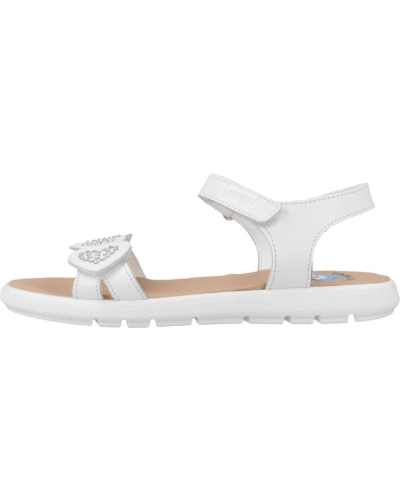 SANDALIAS PABLOSKY 430300P BLANCAS CON CIERRE ADHERENTE BLANCO