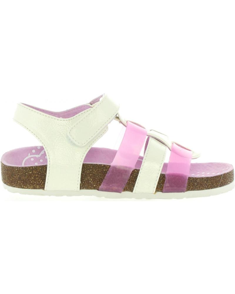 Sandalias de Niña KICKERS 469250-30 MAGIDAYS 33 BLANC-ROSE