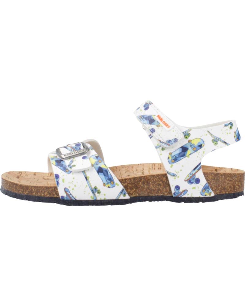 Sandalias de Niño PABLOSKY SANDALIAS NINO MODELO 512900P COLOR BLANCO