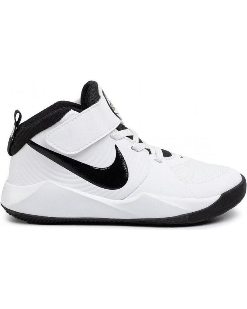 ZAPATILLAS BALONCESTO NIKE TEAM HUSTLE D 9 PS BLANCAS AQ4225-100 BLANCO