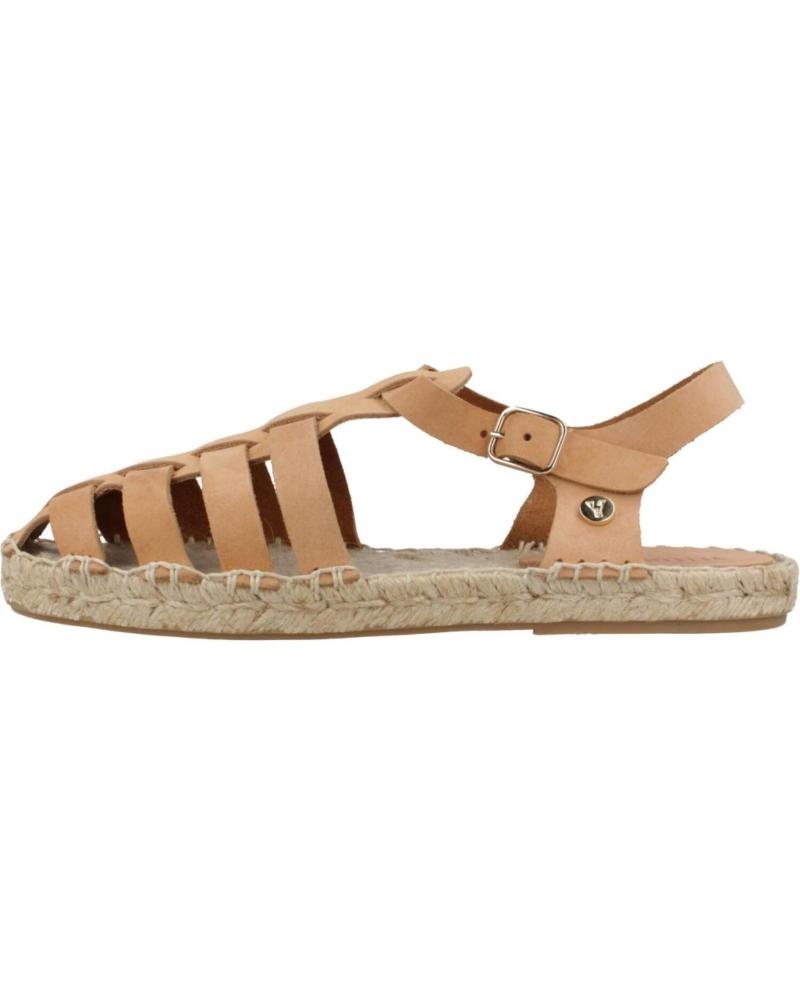 Sandalias de Mujer YELLOW ALPARGATAS MUJER MODELO NEUS COLOR MARRON CUERO