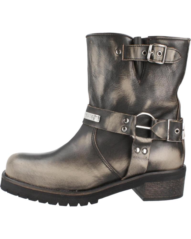 Botas de Mujer YELLOW BOTAS MUJER MODELO LOLITA COLOR NEGRO CRUDO