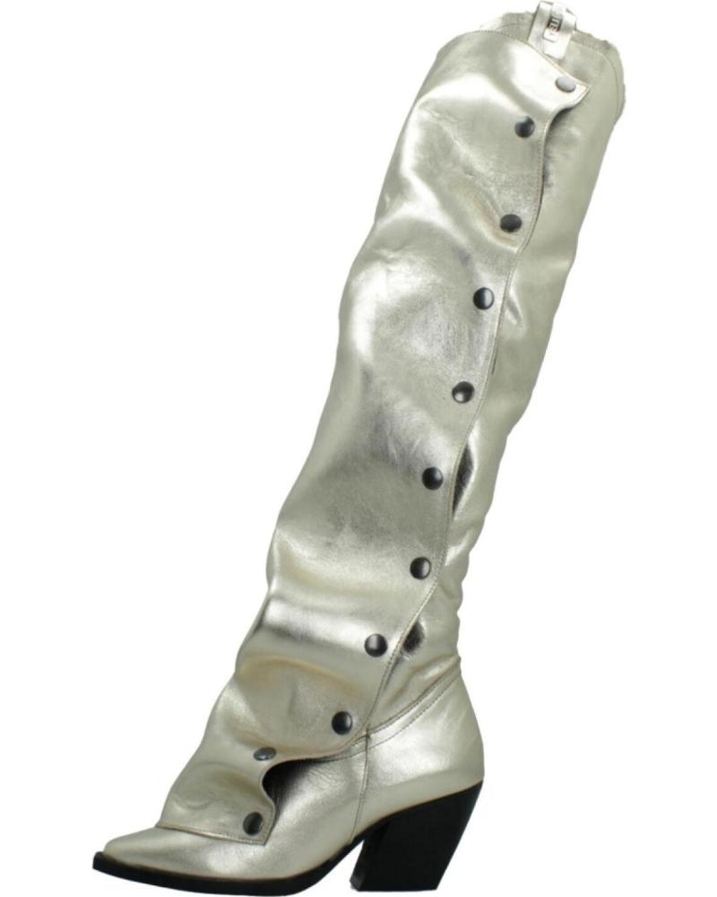 Botas de Mujer YELLOW BOTAS MUJER MODELO GLADIS COLOR ORO CHAMPAN