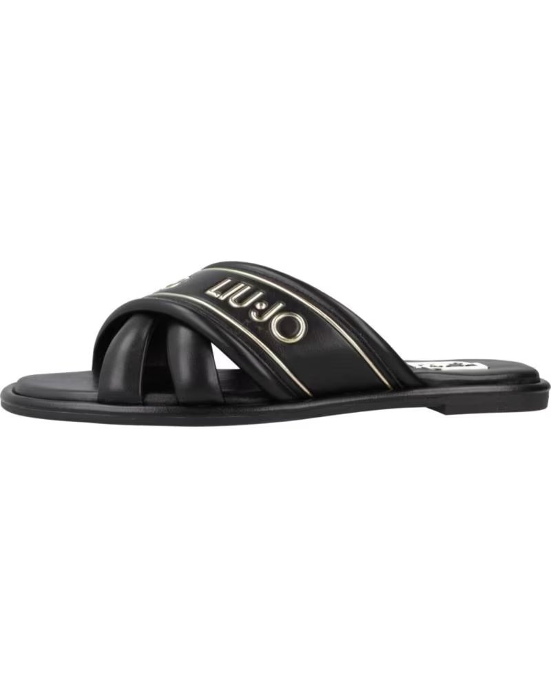 Liu Jo Sandalias Mujer Liu-jo Modelo EX01 Irene Slipper Color Negro Black