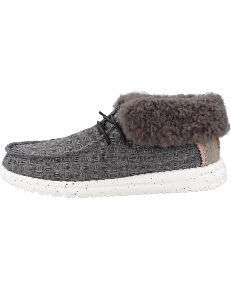 Botines de Niño HEY DUDE BOTAS NINO MODELO BAJO WENDY STITCH COZY COLOR NEGRO BLACK