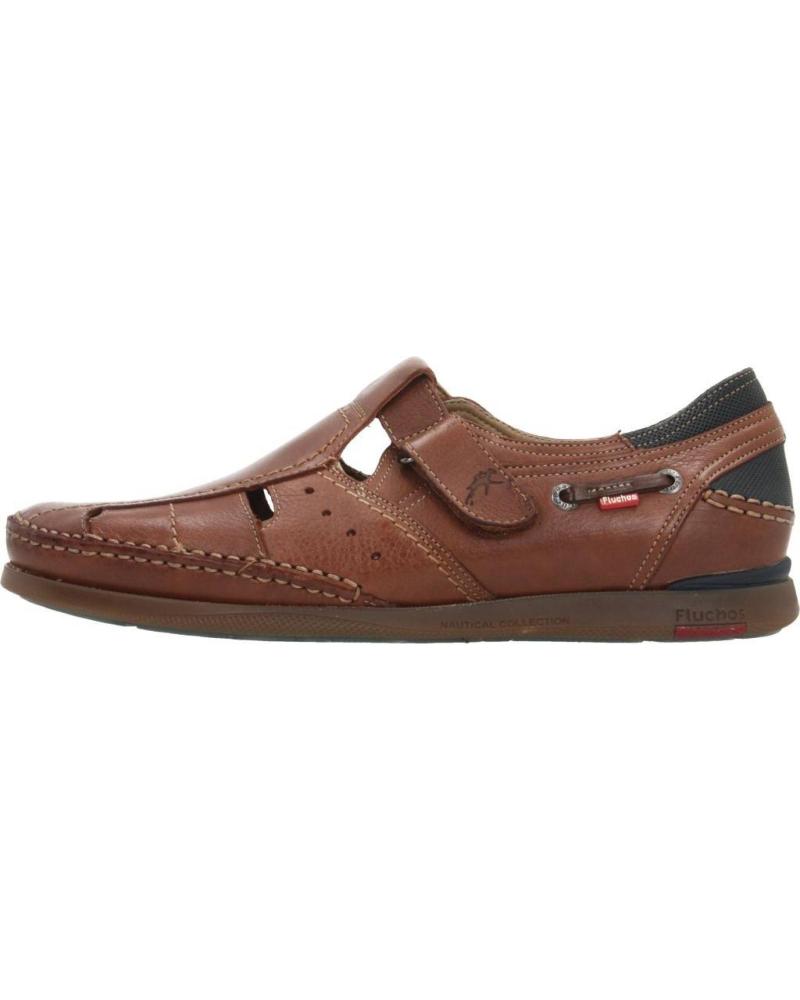 FLUCHOS SANDALIA CERRADA MARINER 9882 PARA HOMBRE - MARRÓN LIBANO