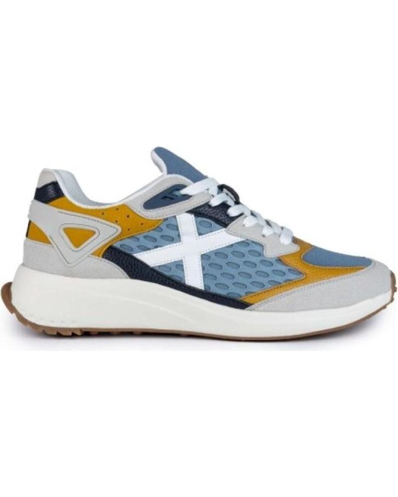Deportivas de Hombre MUNICH ZAPATILLA TIP 35 HOMBRE GRIS 4155035 AZUL