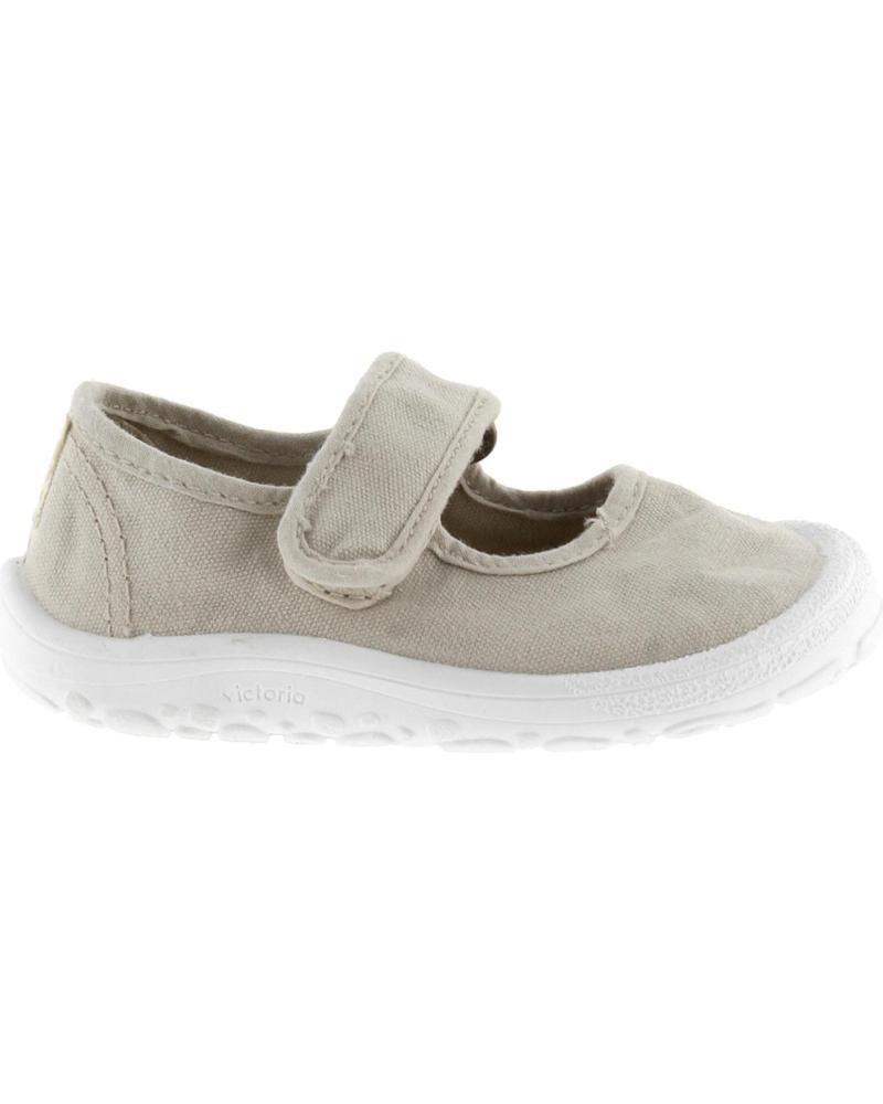 MERCEDITAS BAREFOOT VICTORIA 1370109 DE LONA CON VELCRO HIELO