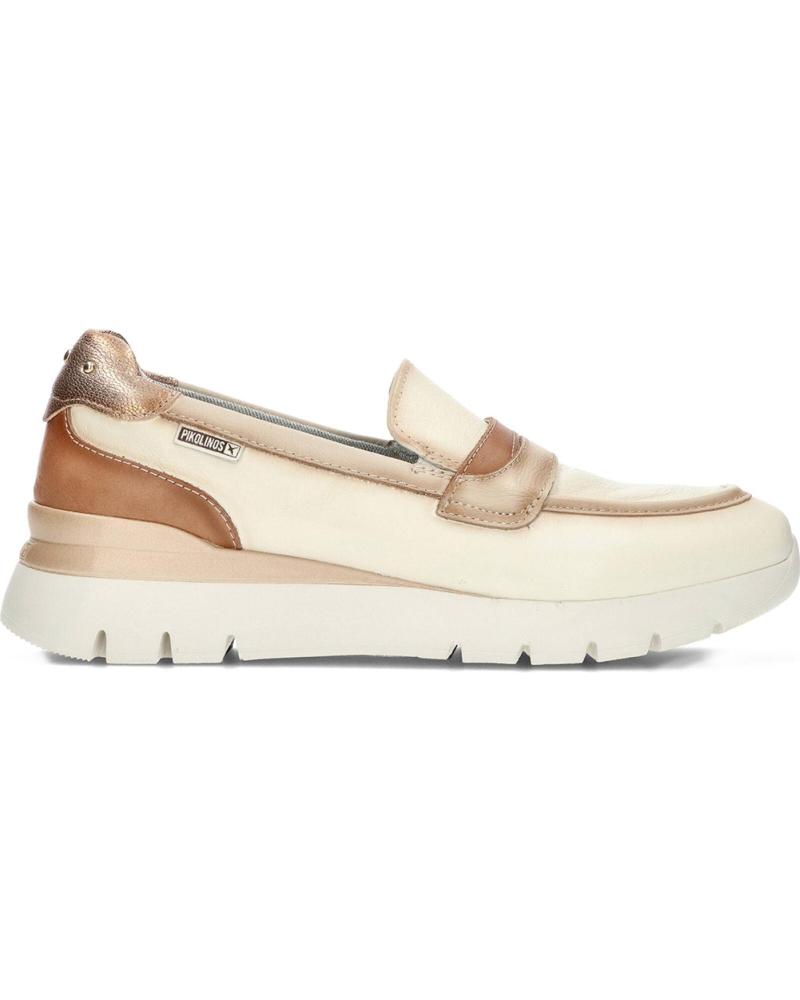 Mocasines de Mujer PIKOLINOS MOCASINES PARA MUJER DE MODELO ASTURIAS W9C3882C1 NATA