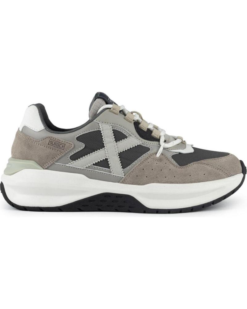 ZAPATILLAS MUNICH NEXA 8097003 GRIS - ESTILO URBANO Y CONFORT GRIS