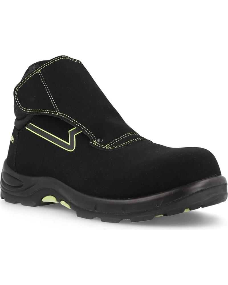 Botas de Mujer y Hombre PAREDES BOTAS DE SEGURIDAD PARA SOLDADORES GRANITO NEGRO NEGRO