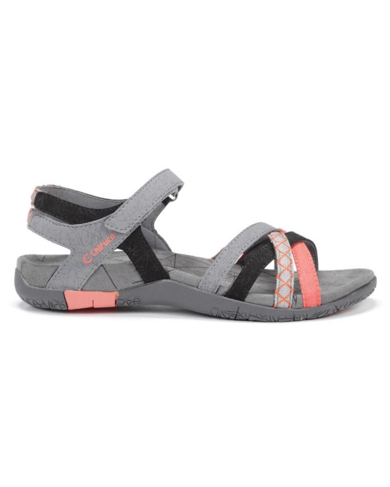 Sandalias de Mujer y Niña CHIRUCA SANDALIAS PLANAS MALIBU GRIS