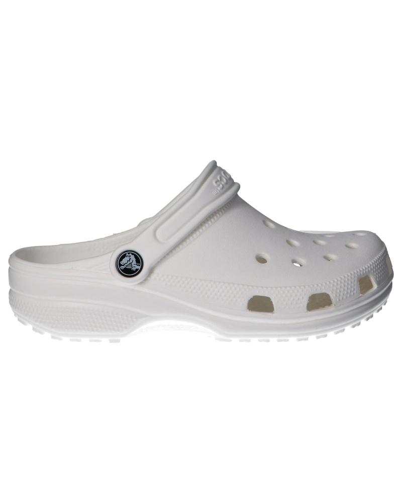 Zuecos de Mujer y Niña y Niño CROCS 206991 100B-WHITE