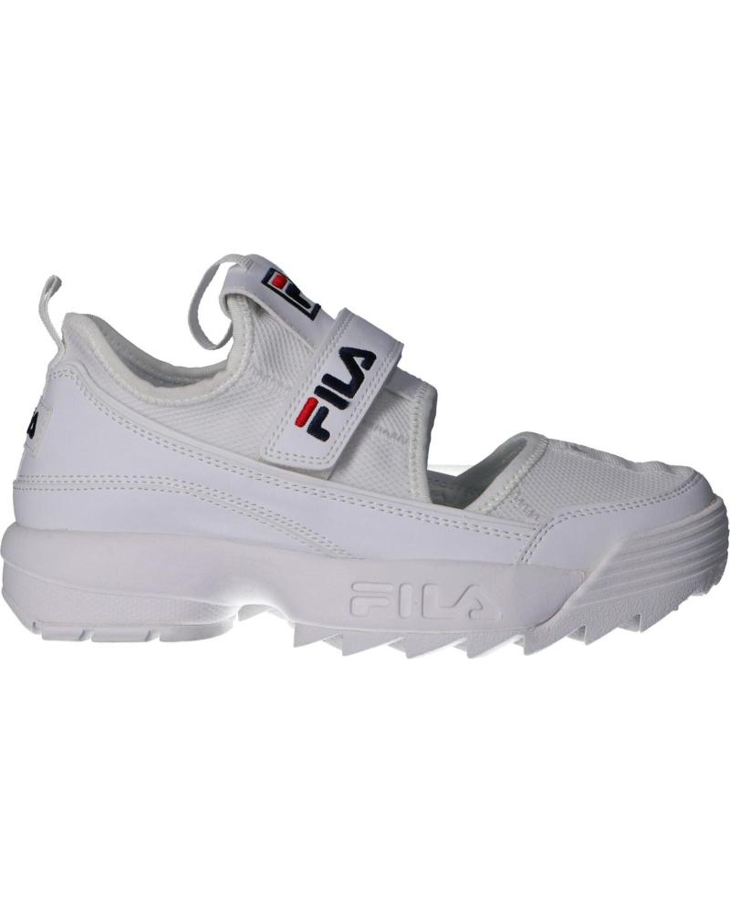 Zapatillas deporte de Mujer FILA 1010610 91X DISRUPTOR WHITE WHITE