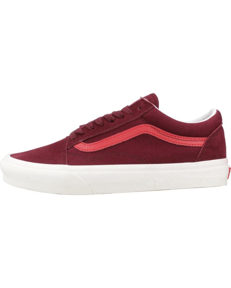 Deportivas de Mujer y Hombre VANS OFF THE WALL ZAPATILLAS HOMBRE VANS MODELO UA OLD SKOOL COLOR BURDEOS PRT PRTROYL