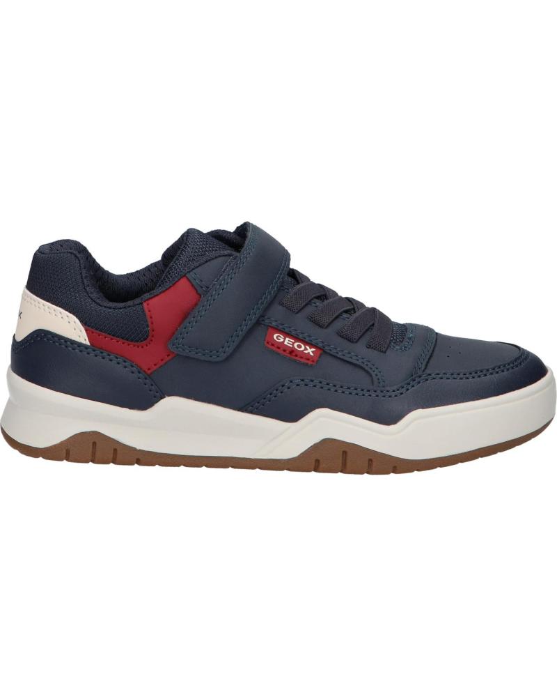 ZAPATILLAS DEPORTIVAS GEOX J PERTH C4244 NAVY-DK RED C4244 NAVY-DK RED