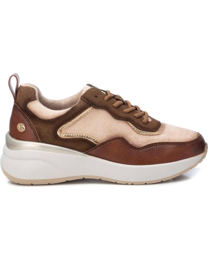 Deportivas de Mujer XTI ZAPATILLAS XTI MODELO 143195 EN TONOS CAMEL MARRóN