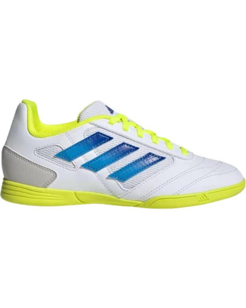 ZAPATILLAS FÚTBOL SALA ADIDAS SUPER SALA 2 J UNISEX NIÑOS BLANCO BLANCO