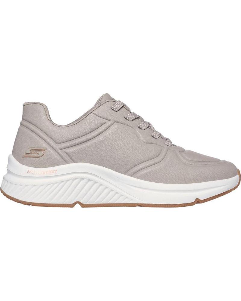 Deportivas de Mujer SKECHERS 117560 ZAPATILLAS CASUAL DE MUJER TAUPE