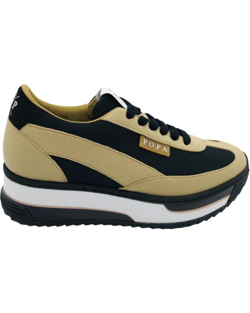 Deportivas de Mujer POPA ZAPATILLA CASUAL MUJER KONGUR NYLON DS43202002 NEGRO