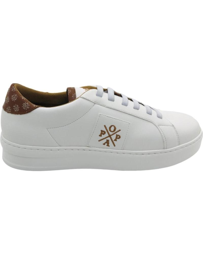 Deportivas de Hombre POPA ZAPATILLA CASUAL HOMBRE MACERA DU11001003 BLANCO